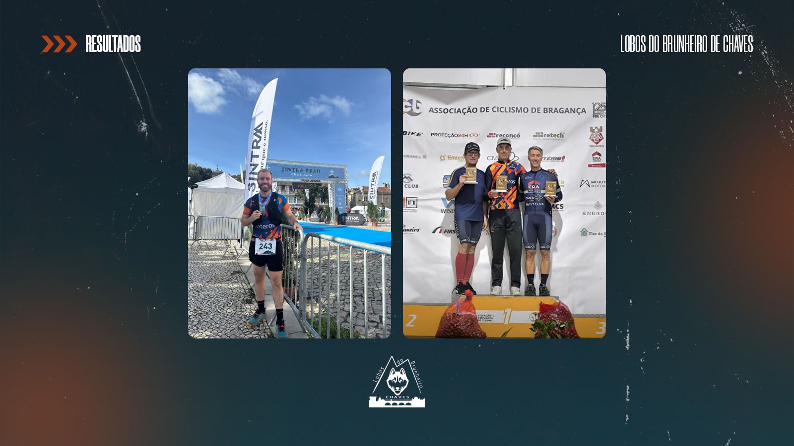 LOBOS DO BRUNHEIRO CONQUISTAM PÓDIOS EM TRAIL E BTT