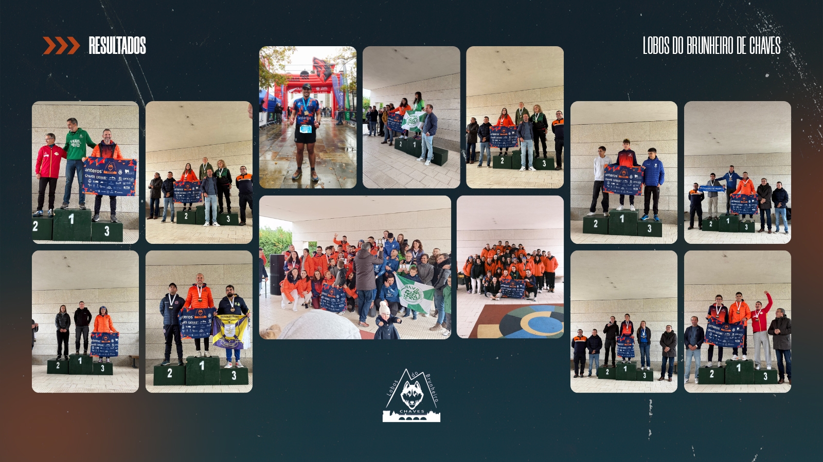 LOBOS DO BRUNHEIRO INVADEM SABROSA, NUM FIM-DE-SEMANA RECHEADO DE PÓDIOS