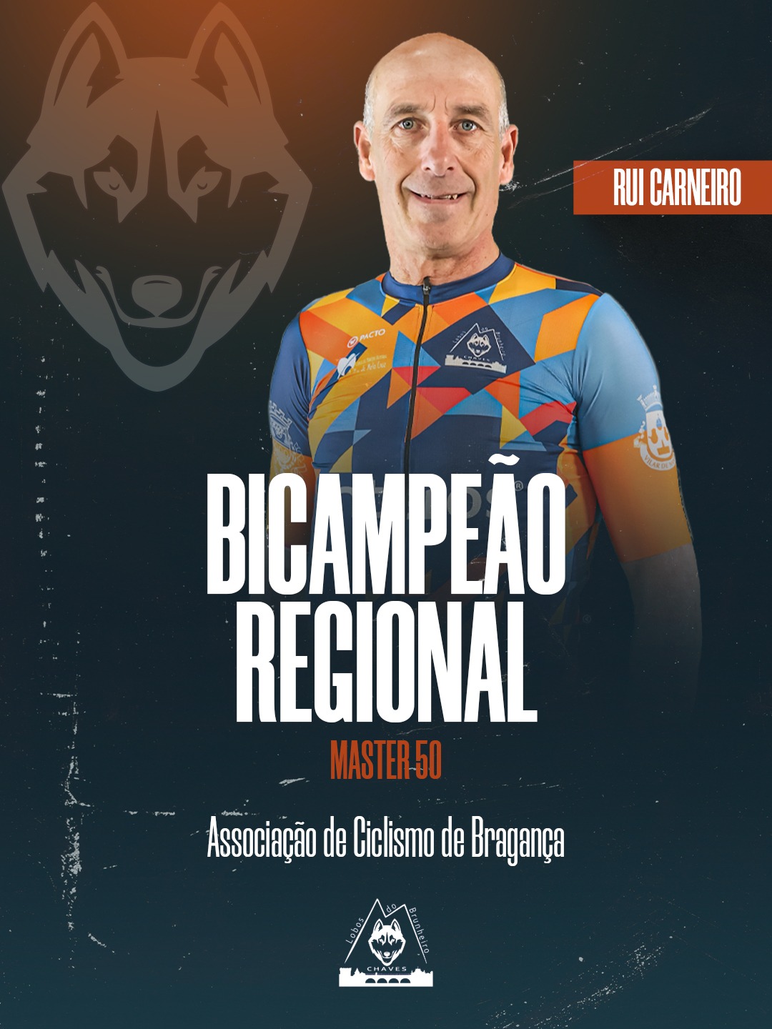 RUI CARNEIRO É BICAMPEÃO REGIONAL DE MASTER 50