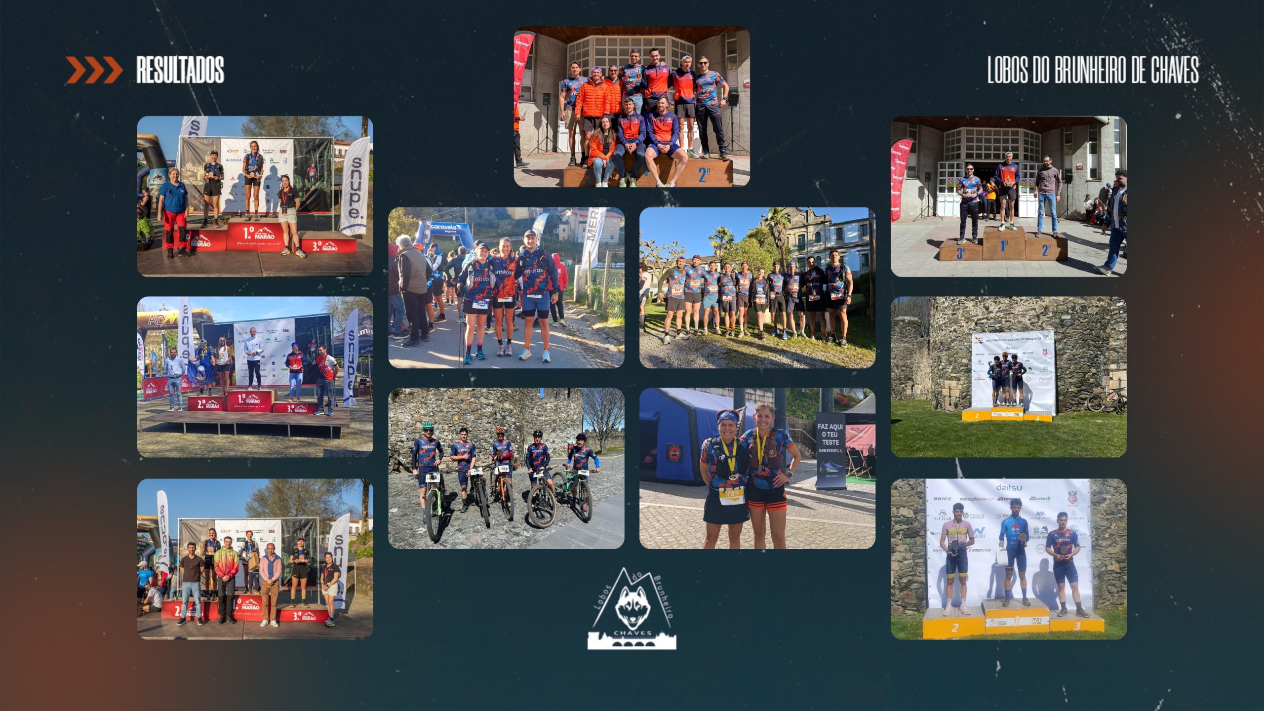 LOBOS DO BRUNHEIRO EM DESTAQUE COM A CONQUISTA DE VÁRIOS PÓDIOS