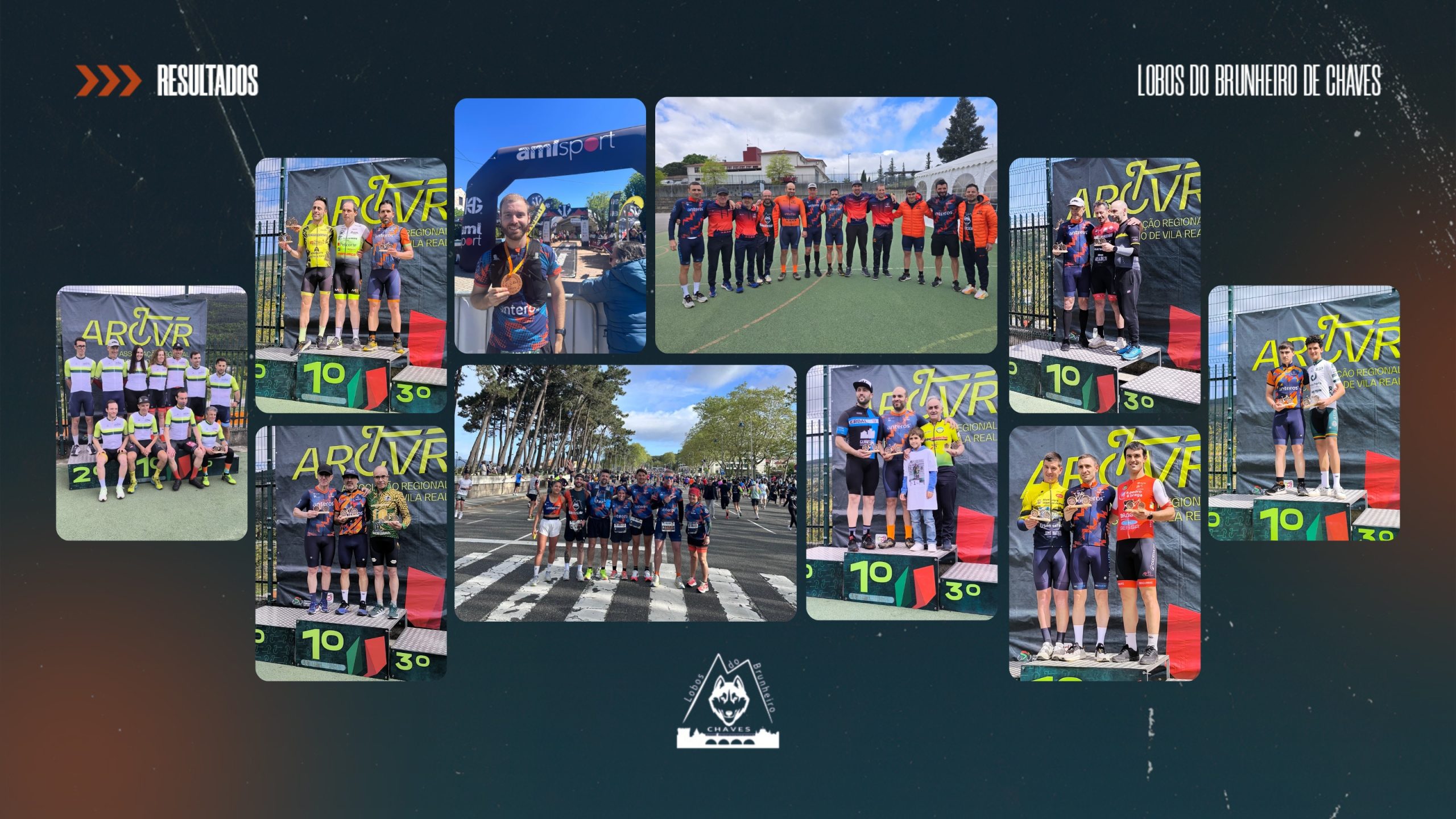 LOBOS DO BRUNHEIRO TRIUNFANTES EM BTT E COM EXCELENTES PRESTAÇÕES EM ATLETISMO E BTT