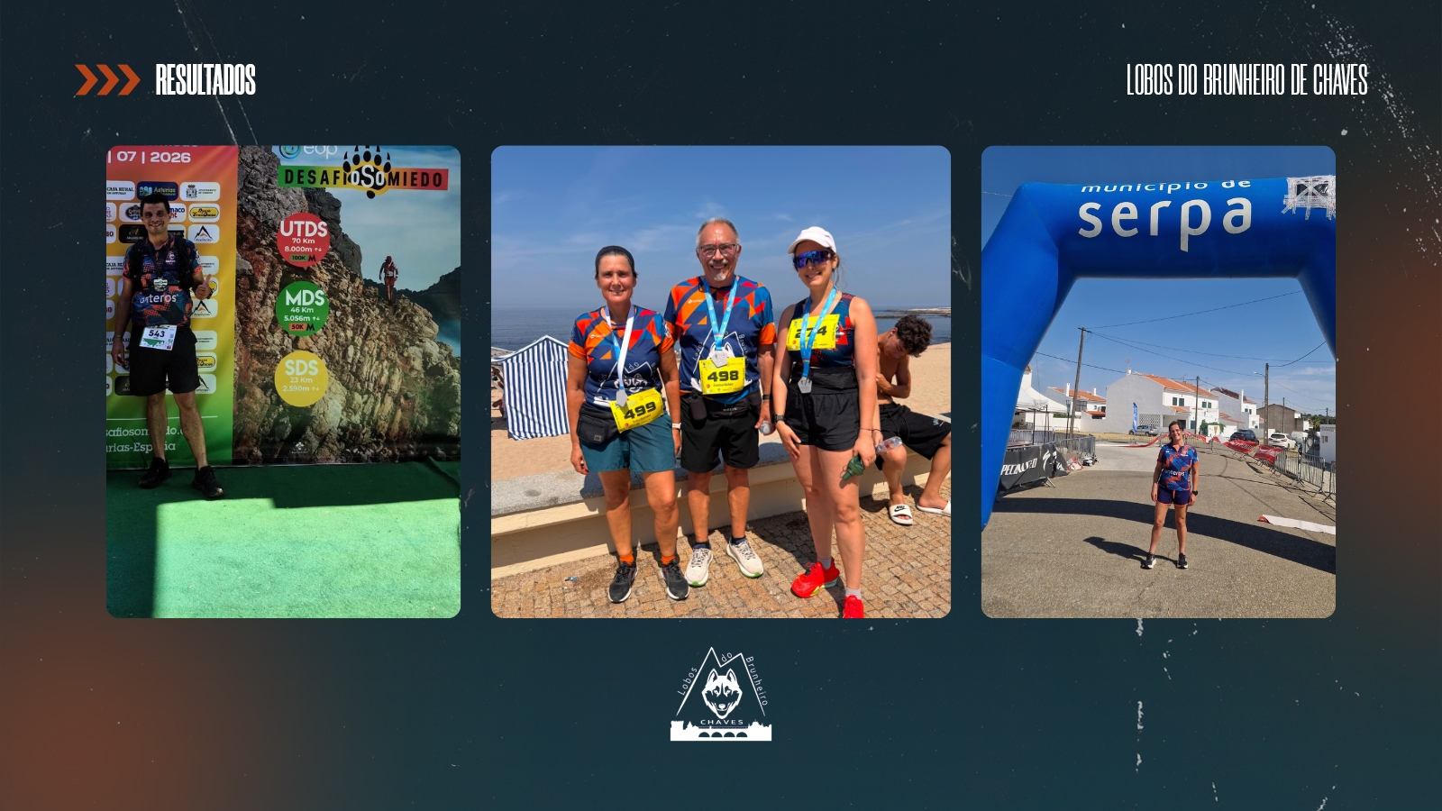LOBOS DO BRUNHEIRO CONTINUAM FORTES EM ATLETISMO E TRAIL